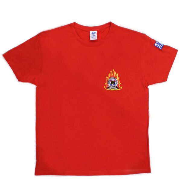 firefighter red t shirt greek fire brigade gf10104 neomed scaled
